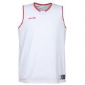 MAILLOT BLANC/ROUGE HOMME